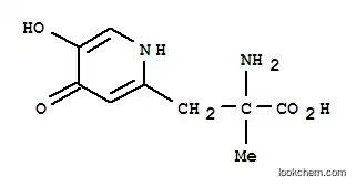 2-피리딘프로판산, 알파-아미노-1,4-디하이드로-5-하이드록시-알파-메틸-4-옥소-(9CI)