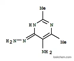 4(1H)-피리미디논, 5-아미노-2,6-디메틸-, 히드라존(9CI)