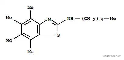 6-벤조티아졸롤, 4,5,7-트리메틸-2-(펜틸아미노)-