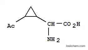 시클로프로판아세트산, 2-아세틸-알파-아미노-(9CI)