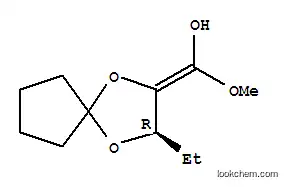 메탄올, (3-에틸-1,4-디옥사스피로[4.4]논-2-일리덴)메톡시-, (R)-(9CI)