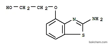 에탄올, 2-[(2-아미노-4-벤조티아졸릴)옥시]-(9CI)