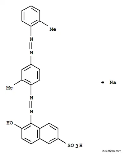 6-ヒドロキシ-5-[[2-メチル-4-[(2-メチルフェニル)アゾ]フェニル]アゾ]-2-ナフタレンスルホン酸ナトリウム