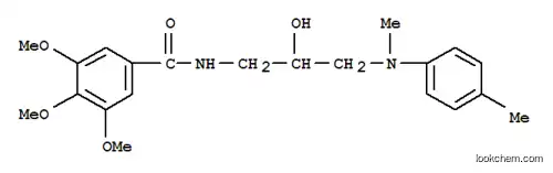 N-(2-하이드록시-3-(메틸(4-메틸페닐)아미노)프로필)-3,4,5-트리메톡시벤즈아미드