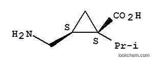 시클로프로판카르복실산, 2-(아미노메틸)-1-(1-메틸에틸)-, (1R,2R)-rel-(9CI)
