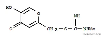 카르바미도티오산, N-메틸-, (5-히드록시-4-옥소-4H-피란-2-일)메틸 에스테르 (9CI)