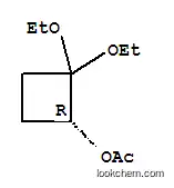 시클로부탄올, 2,2-디에톡시-, 아세테이트, (1R)-(9CI)
