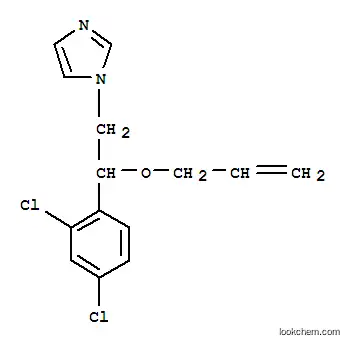 Molecular Structure of 73790-28-0 (1H-Imidazole,1-[2-(2,4-dichlorophenyl)-2-(2-propen-1-yloxy)ethyl]-)