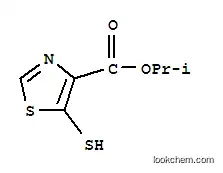 4-티아졸카르복실산,5-메르캅토-,1-메틸에틸에스테르(9CI)
