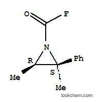 1-아지리딘카르보닐플루오라이드,2,3-디메틸-2-페닐-,시스-(9CI)