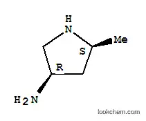 3-피롤리딘아민,5-메틸-,(3R-시스)-(9CI)