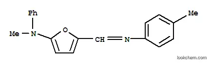 2-푸라나민, N-메틸-5-[[(4-메틸페닐)이미노]메틸]-N-페닐-