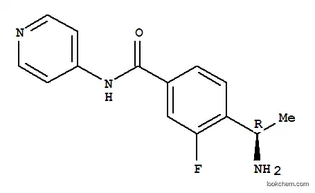 벤즈아미드, 4-(1-아미노에틸)-3-플루오로-N-4-피리디닐-, (R)-(9CI)