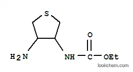 카르밤산, (4-아미노테트라히드로-3-티에닐)-, 에틸 에스테르 (9CI)