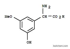 벤젠아세트산, 알파-아미노-3-하이드록시-5-메톡시-(9CI)