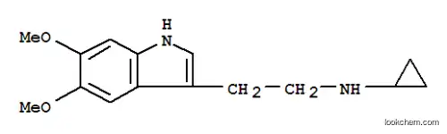 1H- 인돌 -3- 에탄 아민, N- 시클로 프로필 -5,6- 디메 톡시-