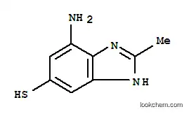 1H-벤즈이미다졸-5-티올, 7-아미노-2-메틸-