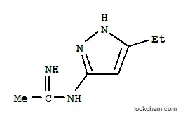 에탄이미드아미드, N-(5-에틸-1H-피라졸-3-일)-