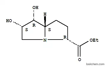 1H-피롤리진-3-카르복실산, 헥사히드로-6,7-디히드록시-, 에틸 에스테르, (3R,6S,7R,7aS)-(9CI)