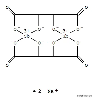부탄디오익산, 2,3-디하이드록시-, 안티몬 복합체, (R*,R*)-