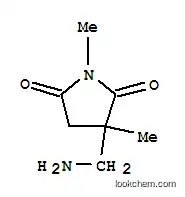 2,5-피롤리딘디온,3-(아미노메틸)-1,3-디메틸-(9CI)