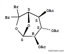 .beta.-D-글루코피라노스, 1,6-안히드로-6,6-디-C-브로모-, 트리아세테이트