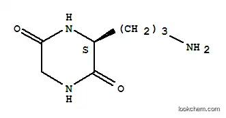 2,5-피페라진디온,3-(3-아미노프로필)-,(S)-(9CI)