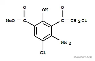 벤조산, 4-아미노-5-클로로-3-(클로로아세틸)-2-하이드록시-, 메틸 에스테르(9CI)