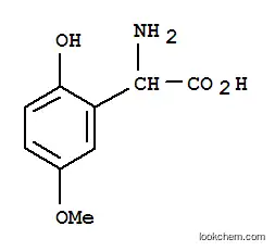 벤젠아세트산, 알파-아미노-2-하이드록시-5-메톡시-(9CI)