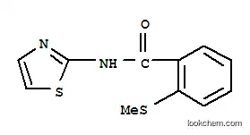벤즈아미드, 2-(메틸티오)-N-2-티아졸릴-(9CI)