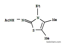 아세트산, (3-에틸-4,5-디메틸-2(3H)-티아졸릴리덴)히드라지드(9CI)