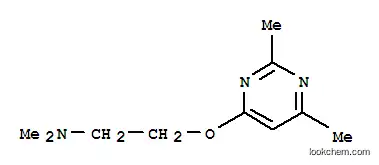 에타 나민, 2-[(2,6- 디메틸 -4- 피리 미디 닐) 옥시] -N, N- 디메틸-(9Cl)