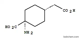 시클로헥산아세트산, 4-아미노-4-카르복시-, 시스-(9CI)