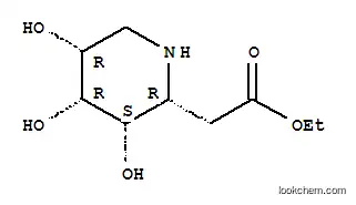 2-피페리딘아세트산, 3,4,5-트리하이드록시-, 에틸 에스테르, [2R-(2알파,3알파,4알파,5알파)]-(9CI)