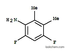 벤젠 아민, 4,6- 디 플루오로 -2,3- 디메틸-(9CI)