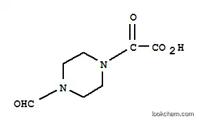 1-피페라진아세트산, 4-포르밀-알파-옥소-