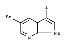 5-BROMO-3-IODO-1H-PYRROLO[2,3-B]PYRIDINE
