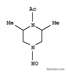 피페라진,1-아세틸-2,6-디메틸-4-니트로소-(9CI)
