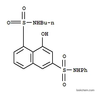 N-ブチル-N′-フェニル-8-ヒドロキシ-1,6-ナフタレンジスルホンアミド