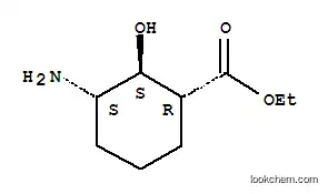 시클로헥산카르복실산, 3-아미노-2-히드록시-, 에틸 에스테르, (1alpha,2beta,3alpha)- (9CI)