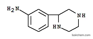 벤젠아민, 3-(2-피페라지닐)-(9CI)