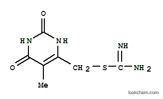 카르바미미도티오산, (1,2,3,6-테트라히드로-5-메틸-2,6-디옥소-4-피리미디닐)메틸 에스테르 (9CI)
