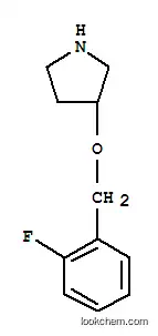 피롤리딘, 3-[(2-플루오로페닐)메톡시]-(9CI)