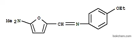 2-푸라나민, 5-[[(4-에톡시페닐)이미노]메틸]-N,N-디메틸-