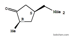 시클로펜타논, 4-[(디메틸아미노)메틸]-2-메틸-, (2R,4S)-rel-(9CI)