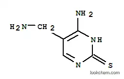 2-피리미딘티올, 4-아미노-5-(아미노메틸)-(5CI)