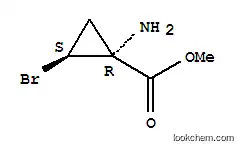 시클로프로판카르복실산, 1-아미노-2-브로모-, 메틸 에스테르, 트랜스-(9CI)