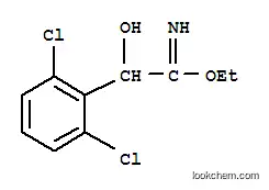 벤젠에탄이미드산, 2,6-디클로로-알파-히드록시-, 에틸 에스테르(9CI)