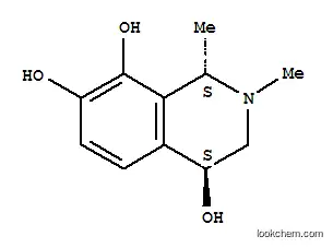 4,7,8-이소퀴놀린트리올,1,2,3,4-테트라히드로-1,2-디메틸-,트랜스-(9CI)