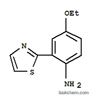 벤젠아민, 4-에톡시-2-(2-티아졸릴)-(9CI)